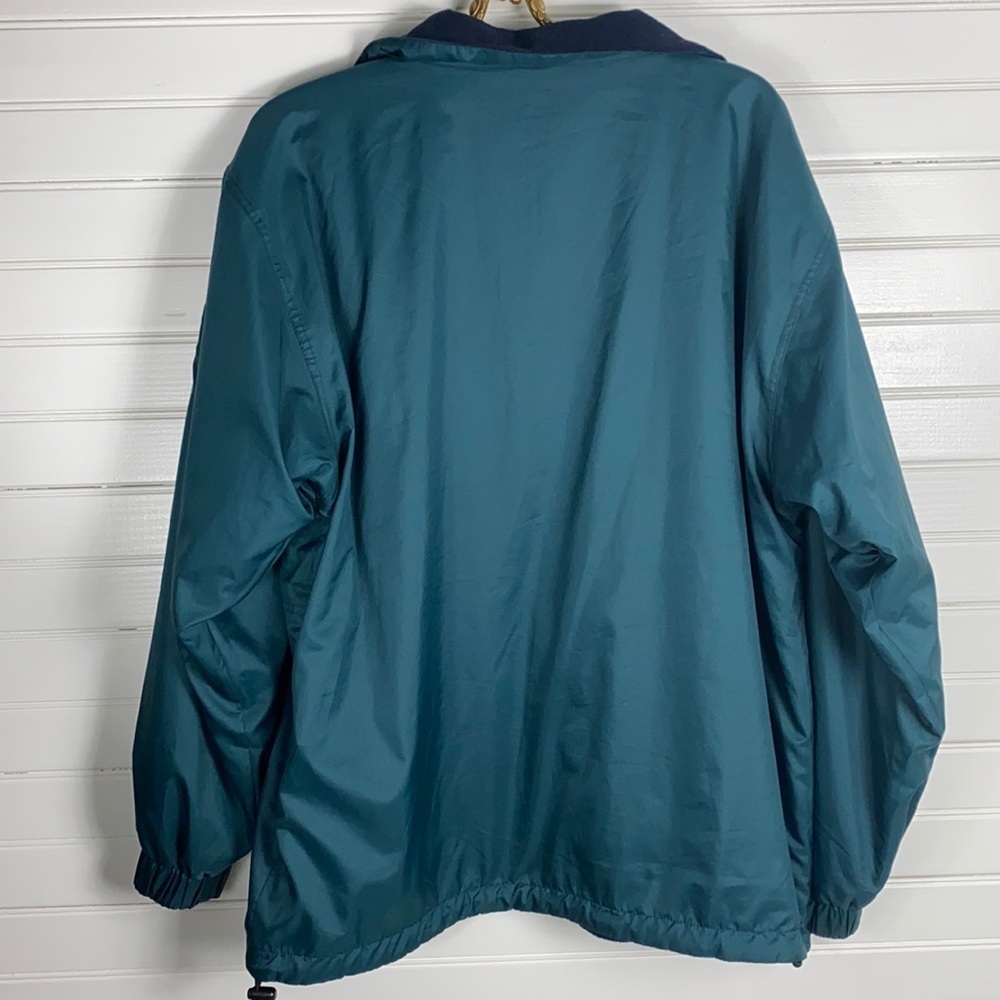 Jack Murphy Seal 2000 Green Fleece Lined Jacket Size Medium - Picture 3 of 6